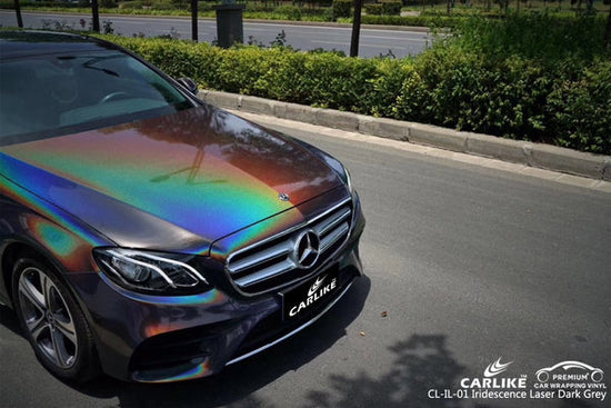 CARLIKE CL-IL-01 IRIDESCENCE LASER DARK GREY VINYL FOR WRAP CAR - CARLIKE WRAP