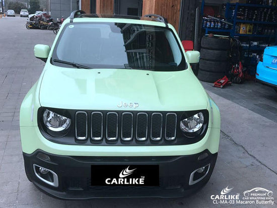 CARLIKE CL-MA-03 MACARON BUTTERFLY VINYL JEEP SUV WRAP - CARLIKE WRAP