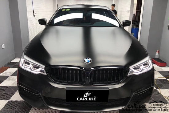 Satin Ceramic Matte Black Vinyl Car Body Wrap – CARLIKE WRAP