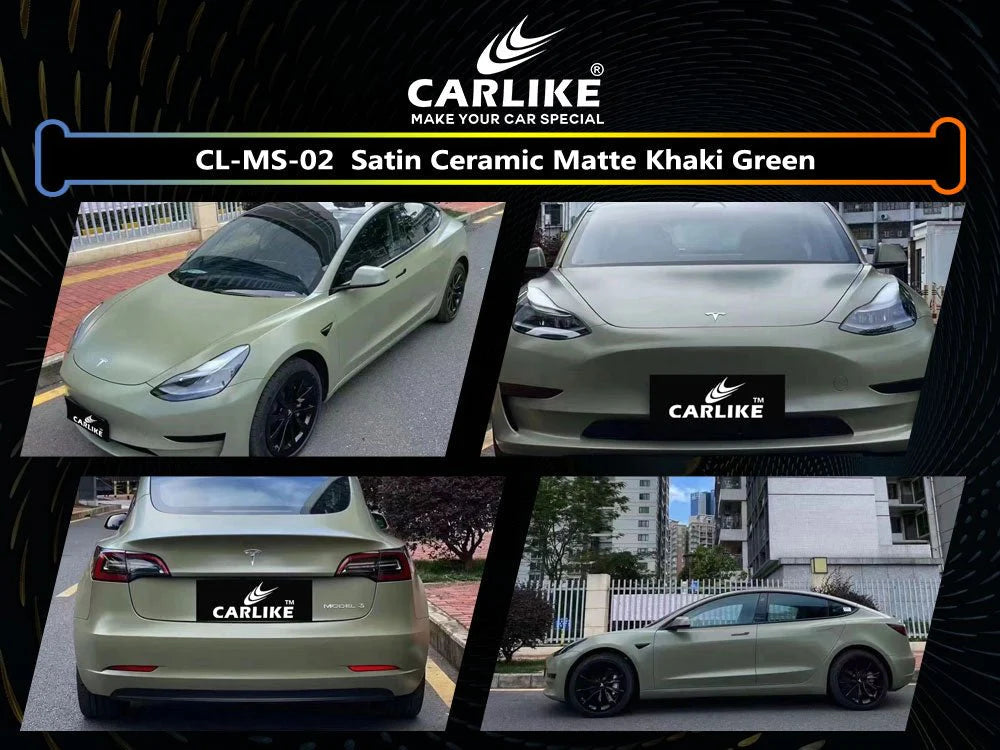 CARLIKE CL-MS-01 Satin Ceramic Matte Black Vinyl