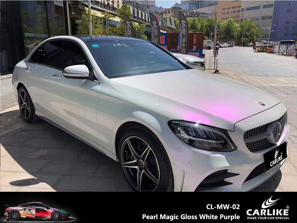 Pearlescent White Pearl Vinyl Wrap Sheet Car Wrap Vinyl Wrapping