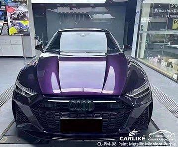 CARLIKE CL-PM-08 paint metallic midnight purple vinyl for audi - CARLIKE WRAP