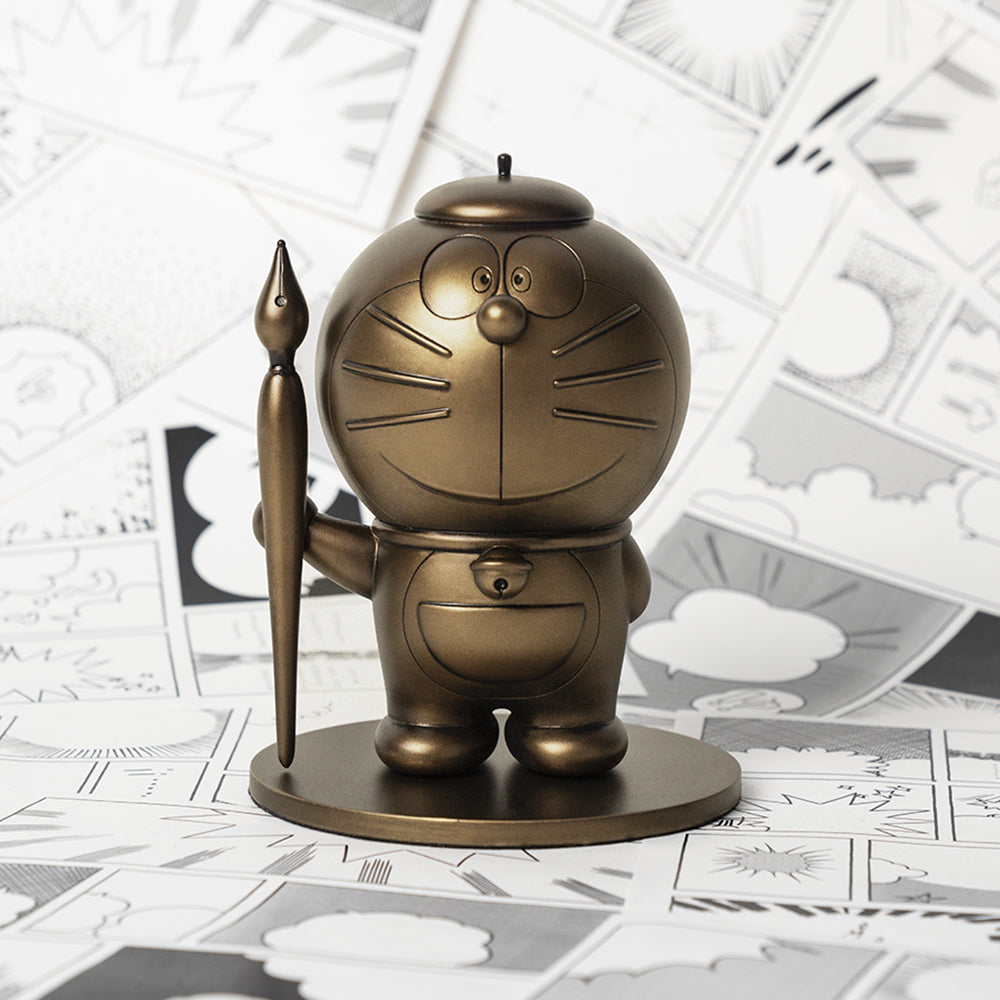 ドラえもん GANSO DORAEMON Bronze Sculptureおもちゃ/ぬいぐるみ