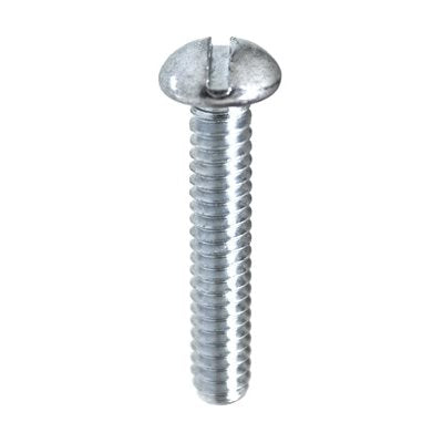 round head slotted machine screws