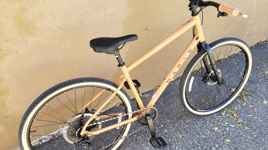 marin kentfield hybrid bike