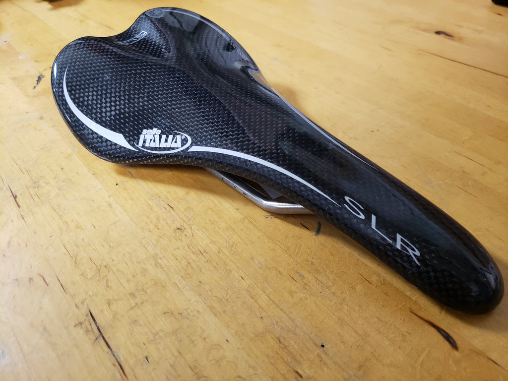 vuist Mammoet God Selle Italia SLR Carbon Saddle, Titanium Rails, Black – The Extra Mile  Outdoor Gear & Bike