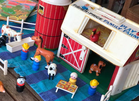 Farm Animals Vintage Fisher Price Farm