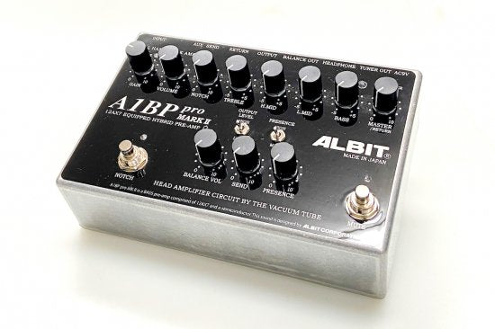 New] Albit A1BP Pro Mark II Based Preamp / DI – Bass Shop Geek IN Box