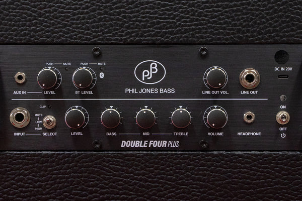 new】Phil Jones Bass / Double Four Plus Black【Yokohama-store