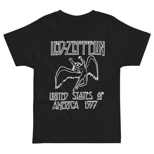 Led Zeppelin us tour 1977 Toddler Sleeve Tee T-shirt – Geeks Pride