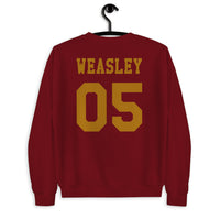 Gryffindor Quidditch Team BEATER Weasley 05 Sweatshirt
