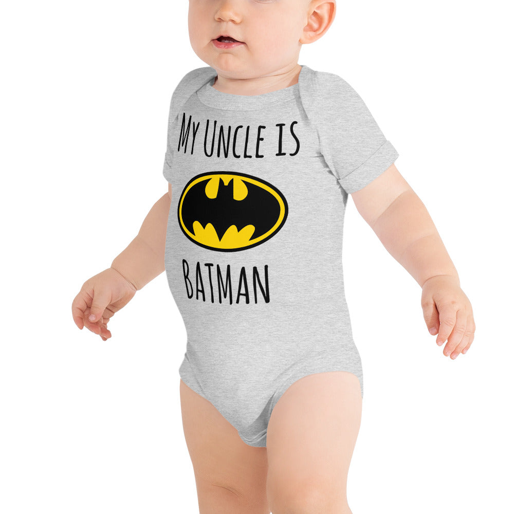 My Uncle Is Batman B Baby Jersey One Piece Onesie – Geeks Pride