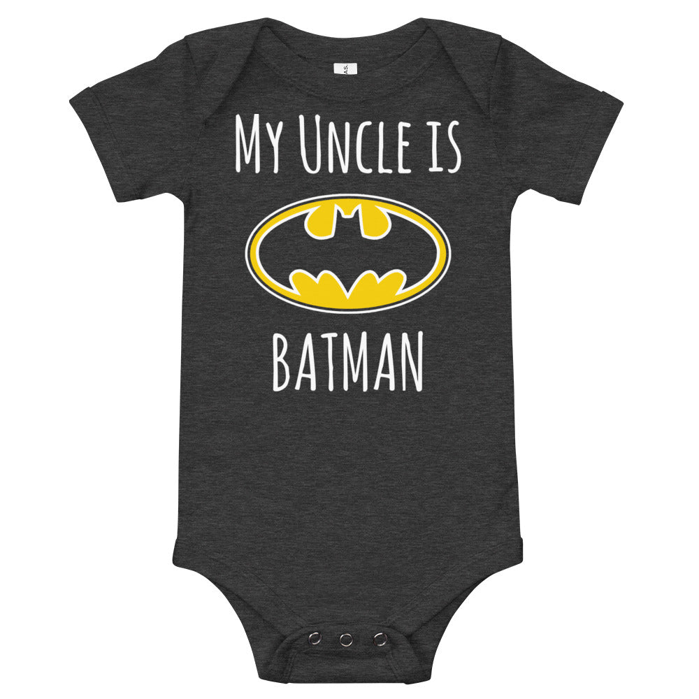 My Uncle Is Batman W Baby Jersey One Piece Onesie – Geeks Pride