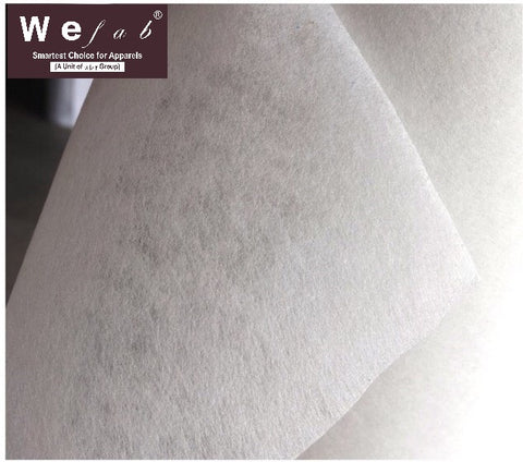 Wefab Wash Away Non-woven Stabilizer Backing For Machine Embroidery And  Hand Sewing Water Soluble Embroidery Stabilizer 60 Inch X 1 Yard,  एम्ब्रायडरी बैकिंग पेपर - Bhupender Fabrics, Mumbai