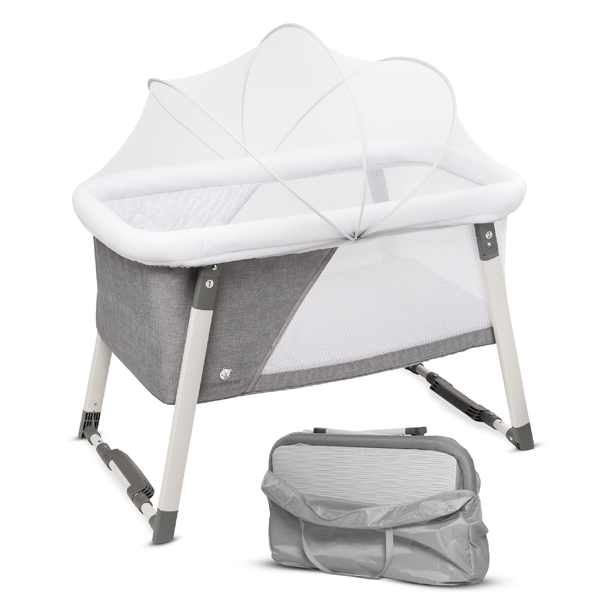 travel bassinet for baby nearby