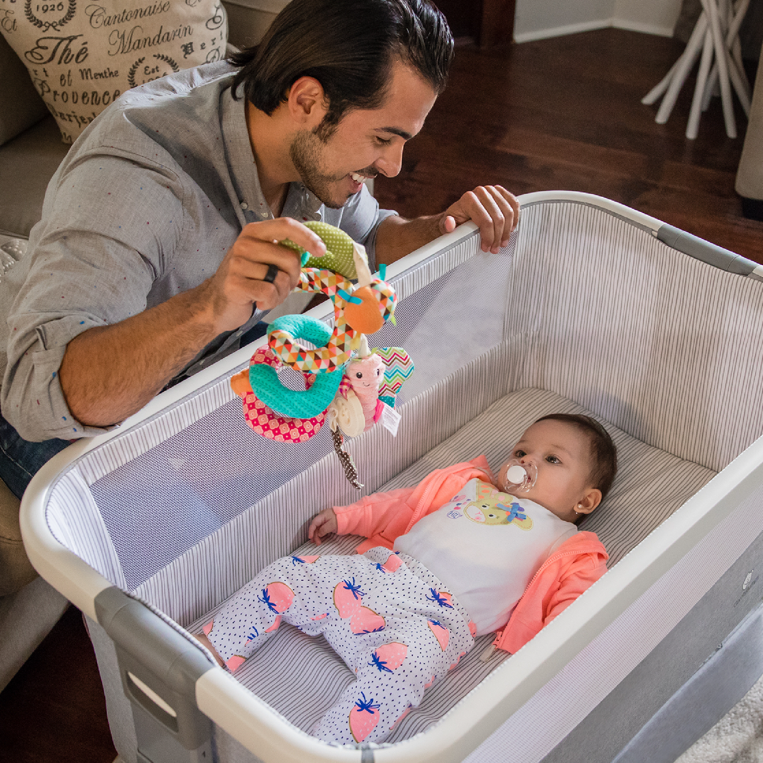 comfybumpy bedside bassinet