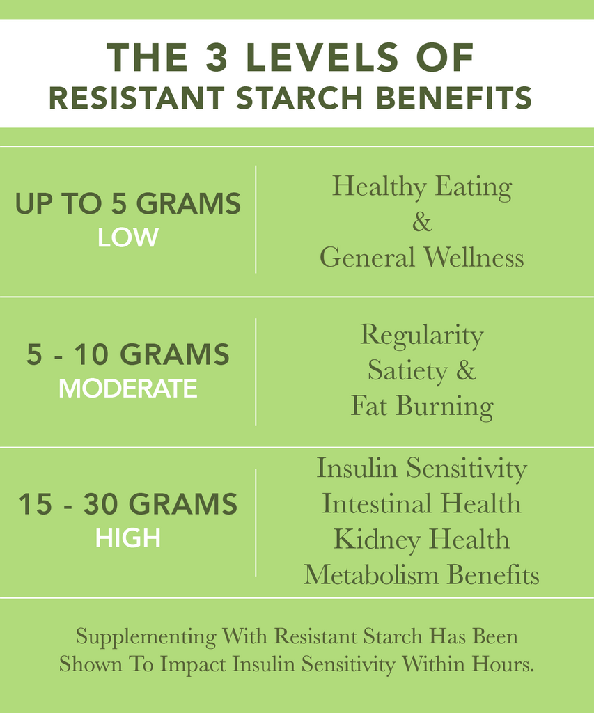 Resistant Starch Food Chart