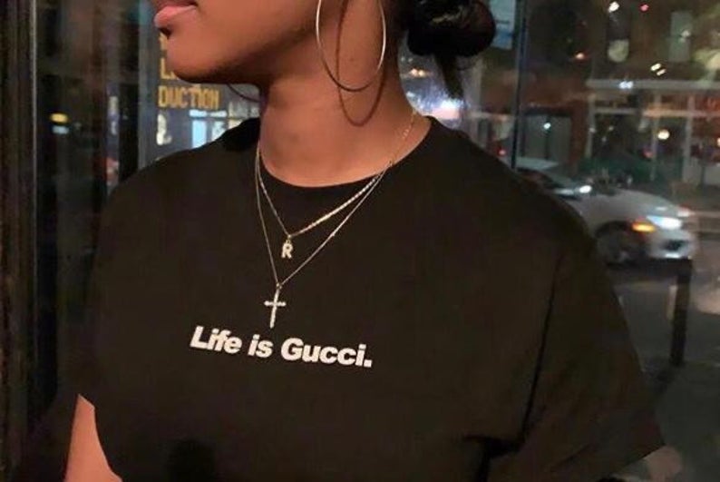 life is gucci tee