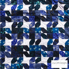 Free easy Wonky Star quilt pattern