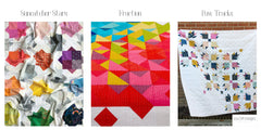 Lou Orth Designs Modern quilt pattern samples