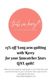Kerry Long arm quilting discount