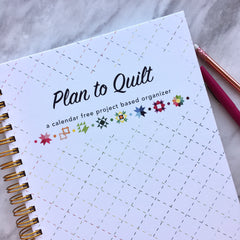 plan to quilt organiser