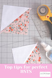 Top tips for perfect HST quilt blocks