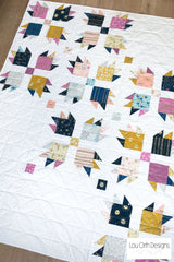 Paw Tracks Lap quilt using Ruby Star Society fabrics.