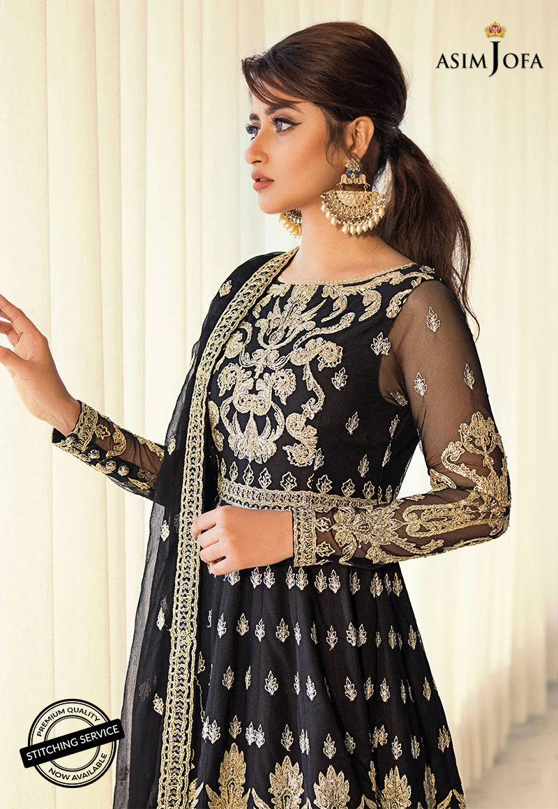 Xxx Com Sobia Khan Xxx - Asim Jofa Jaan-e-Adaa Sajal Edit Unstitched Embroidered Suit AJSE-03