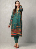 edenrobe Winter Collection Embroidered Khaddar Shirt EWU20W12-20200 - FaisalFabrics.pk