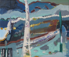 Irish Art Auction abstract landscape