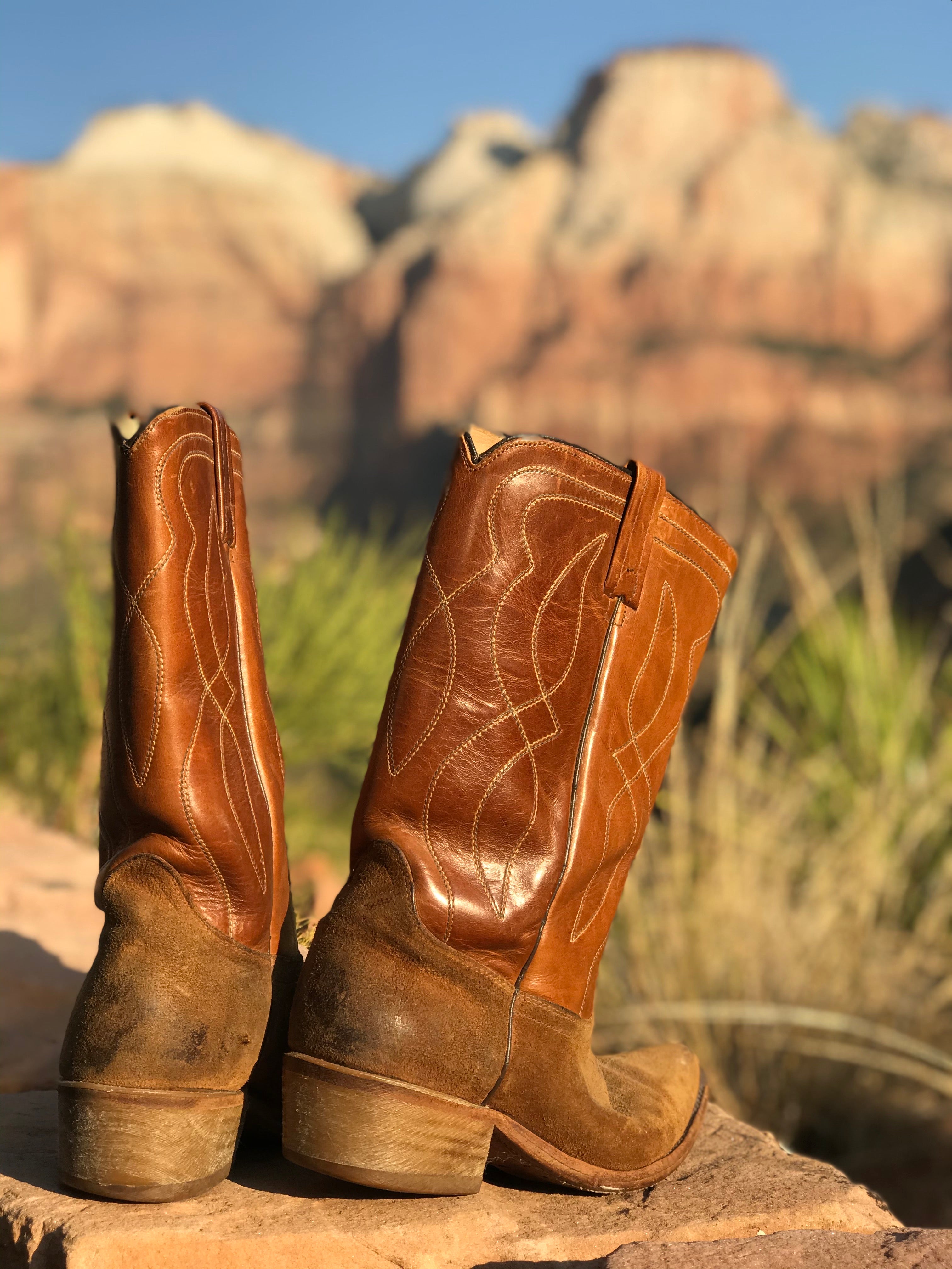 acme roughout cowboy boots