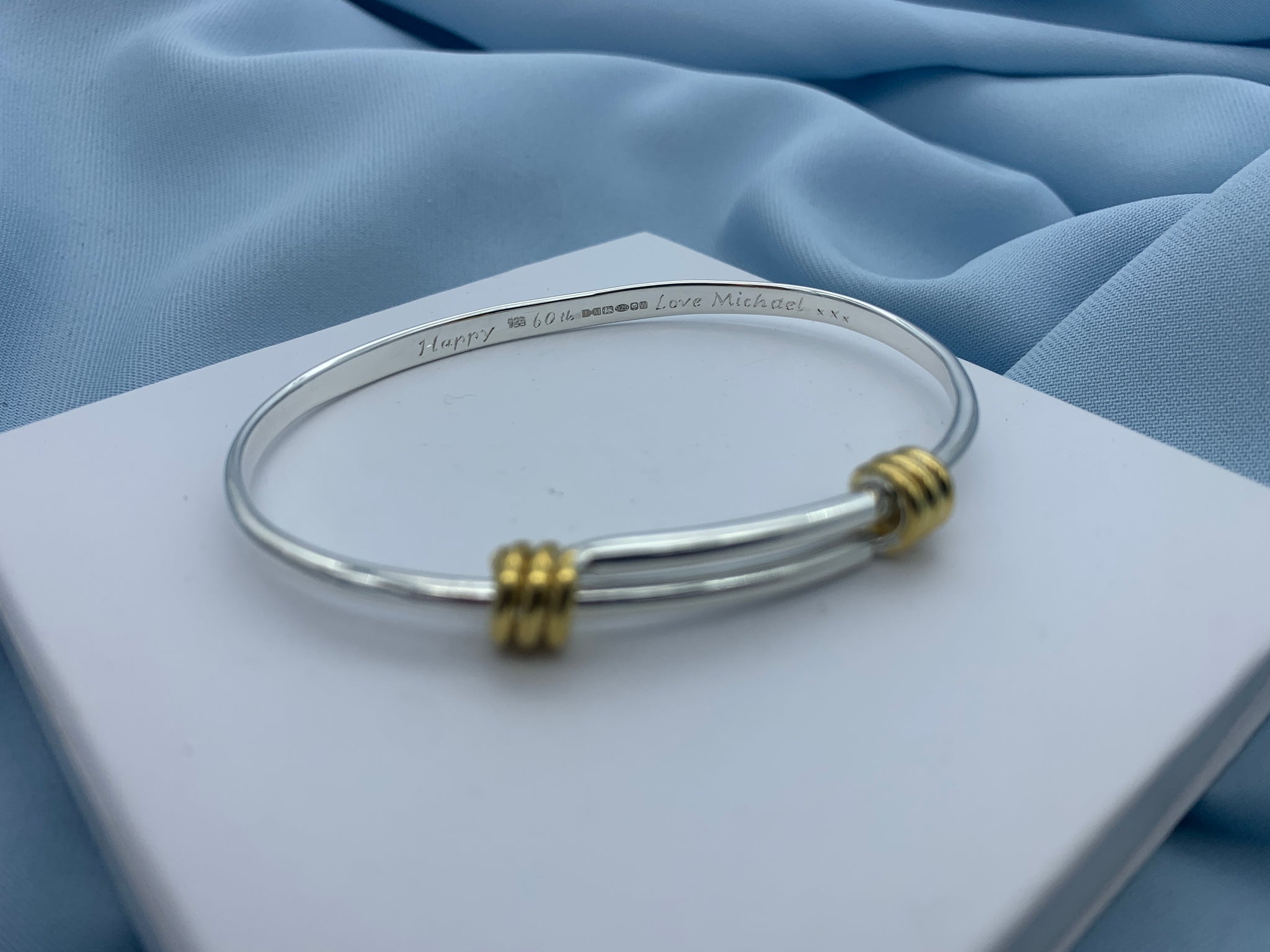 Personalised Engraved Bangle Bracelet