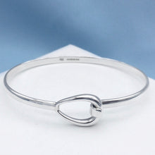 Load image into Gallery viewer, Teardrop Sterling Silver Standard Bangle
