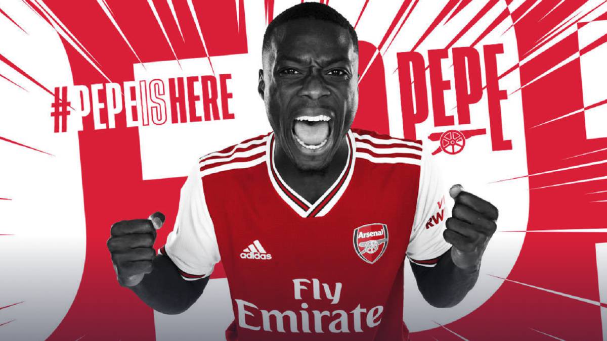 Nicolas Pepe Completes Move To Arsenal From Lille For Club Record £72m Fuse Soccer