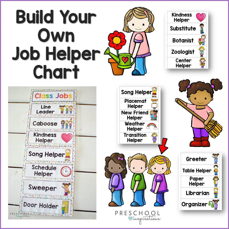 preschool classroom jobs