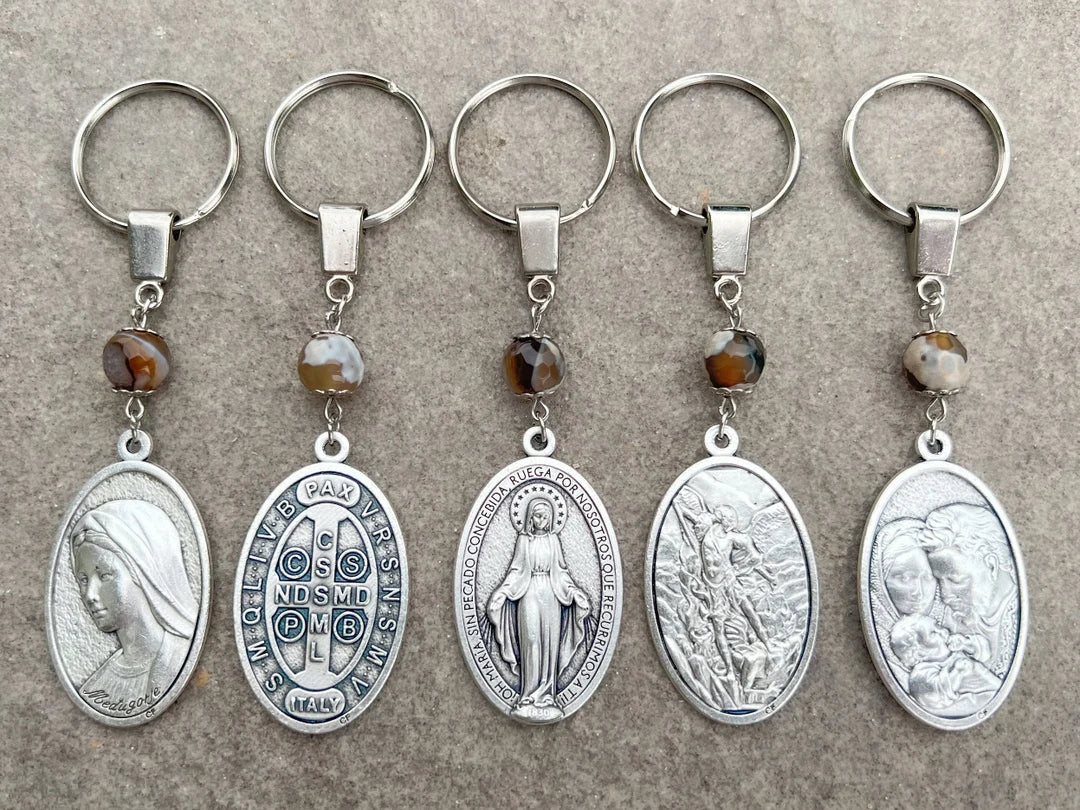 Custom Catholic Keychain