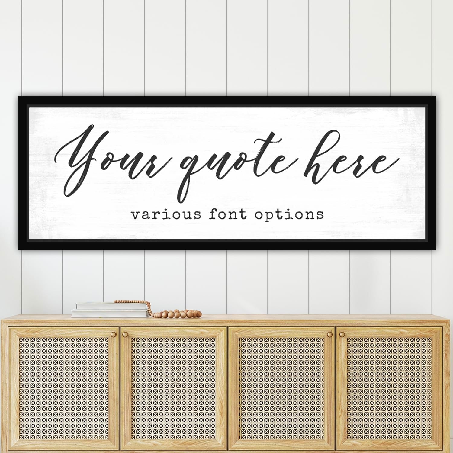 Customized Wall Art with Favorite Quotes