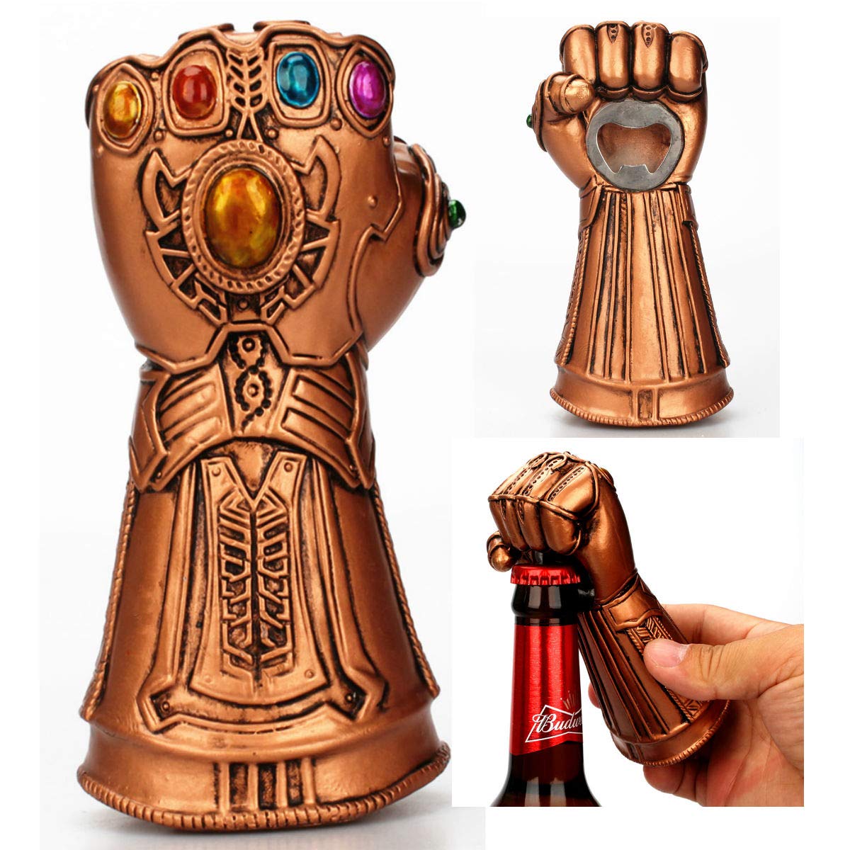 Avengers Infinity Gauntlet Bottle Opener for Enthusiastic Marvel Fans