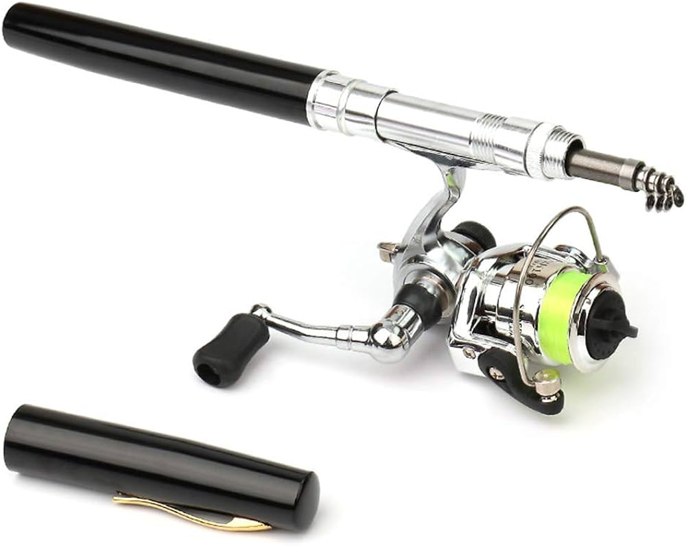 Compact Fishing Rod and Reel Combo