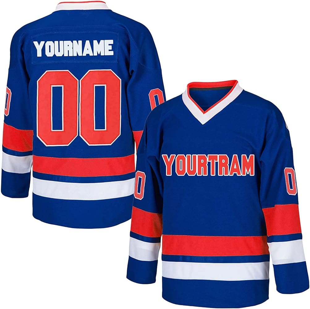 Design your dream hockey jersey with custom options