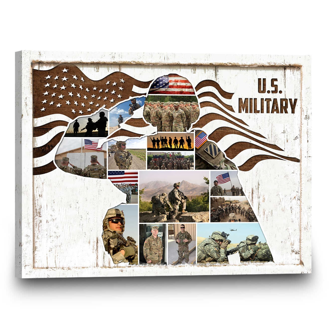 Customized Military-Themed Artwork