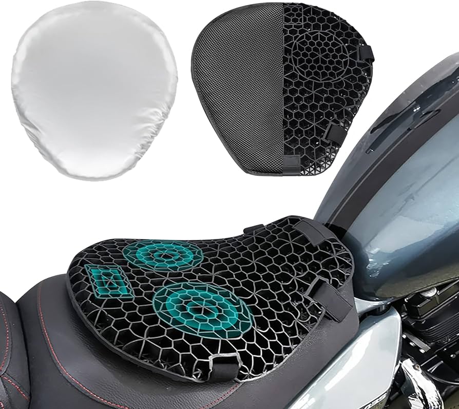 Seat cushion for long, comfortable rides