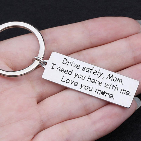 engraved keychain for mom