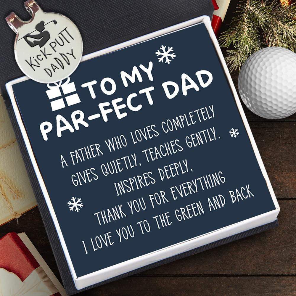 Unique Golf Marker for Your Perfect Dad, Who Inspires and Teaches