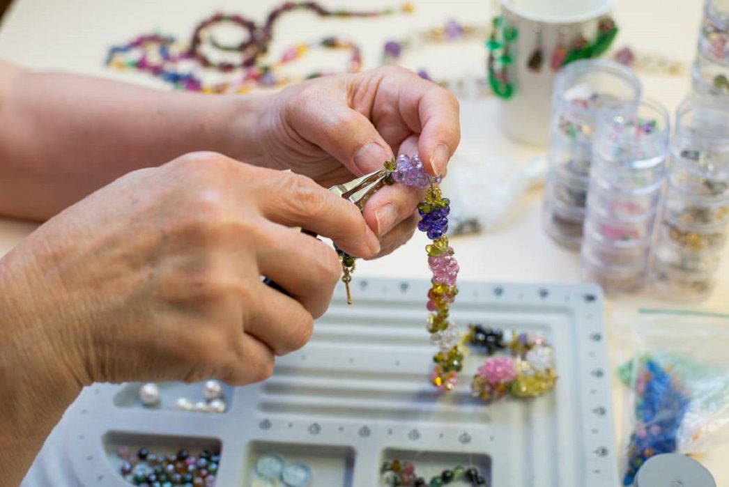 Handmade jewelry to add a unique touch to his collection