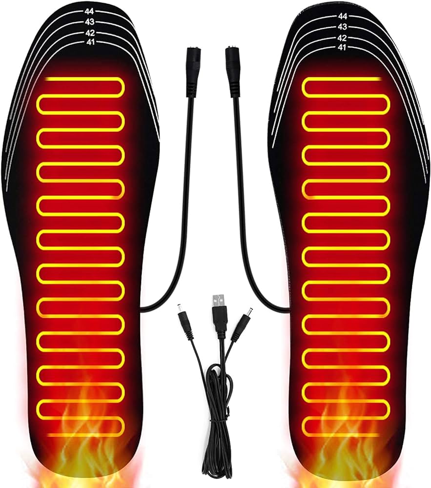Heated Insoles for Fishing Boots