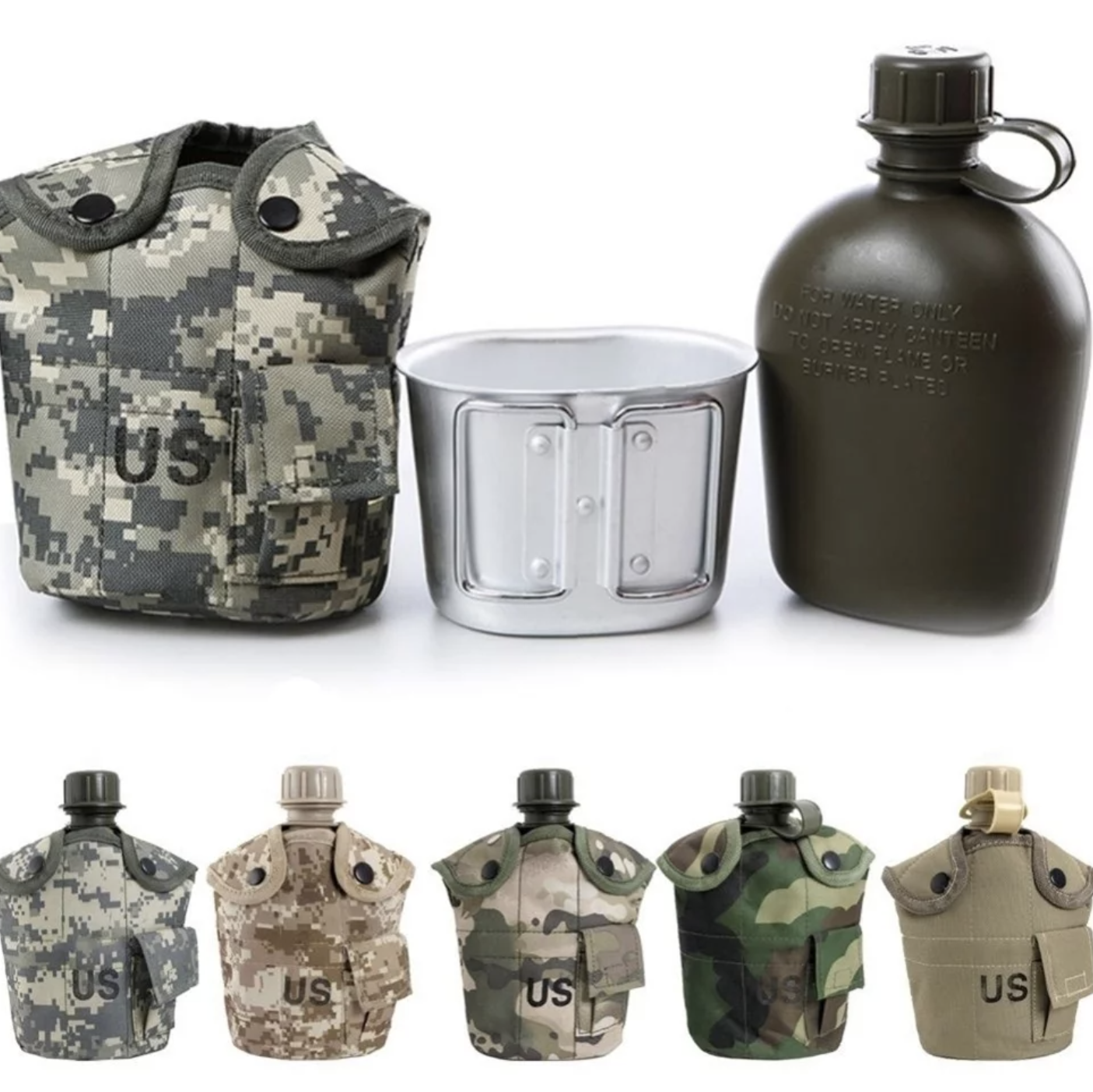 Keep your dad hydrated on the go with a high-quality military water bottle