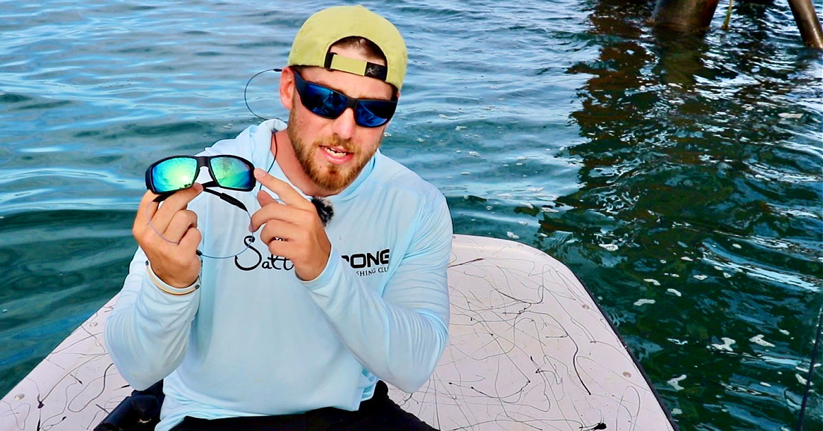 Sunglasses designed for enhanced fishing vision