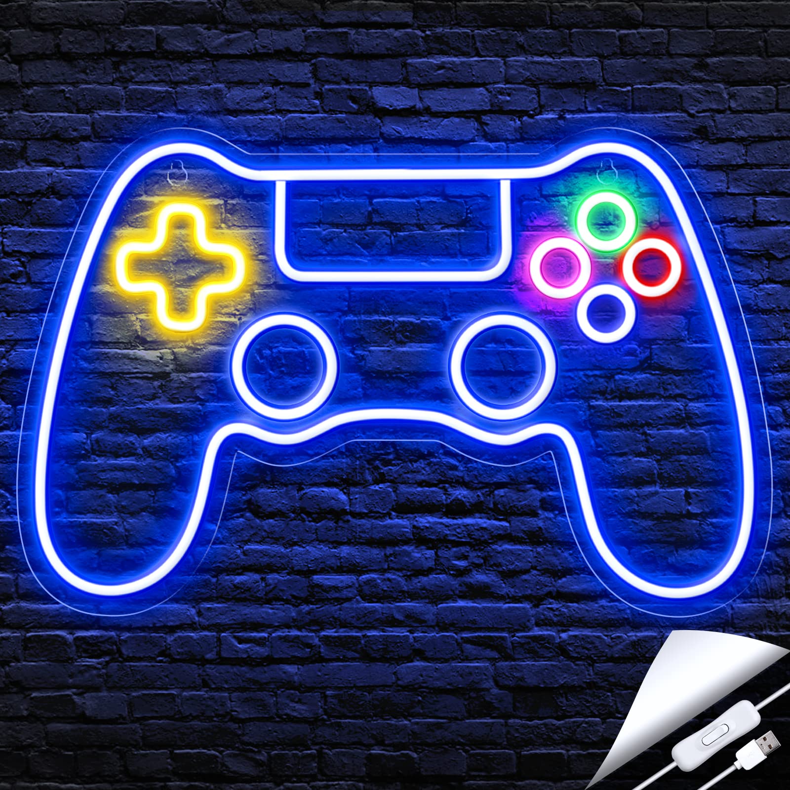 An LED Gaming Sign adds a stylish touch to their gaming space